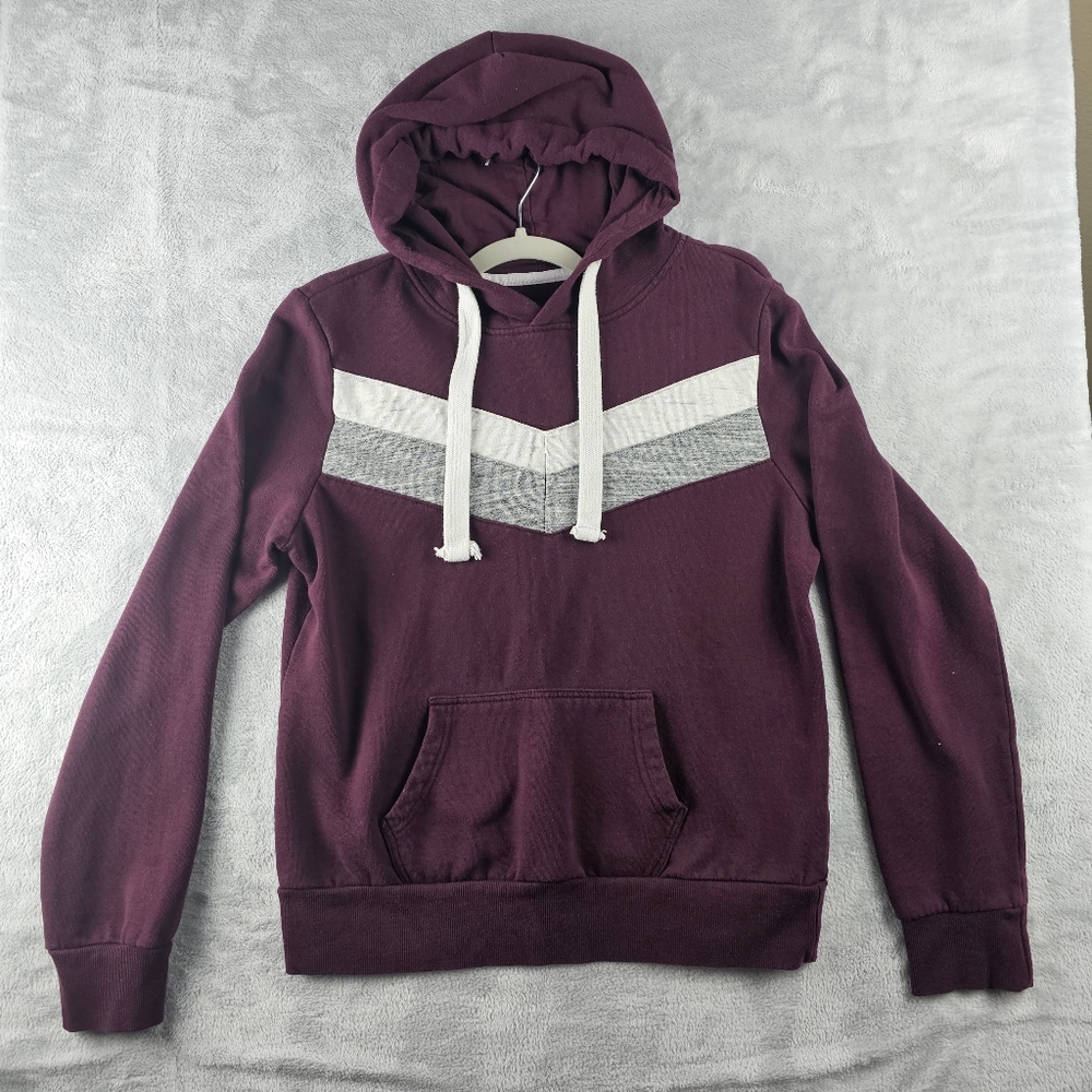 Reflex Pullover Hoodie Maroon Mens Size Large
